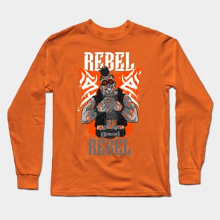 Hard Rebel Long Sleeve T-Shirt